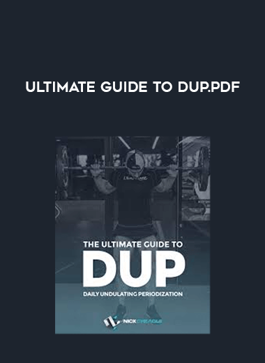 Ultimate Guide to DUP.pdf courses available download now.
