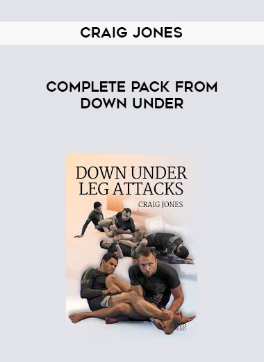 Craig Jones - Complete Pack from Down Under courses available download now.