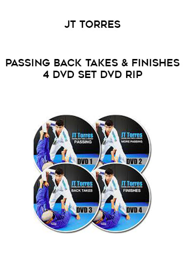 JT Torres Passing Back Takes & Finishes 4 DVD Set DVD Rip courses available download now.