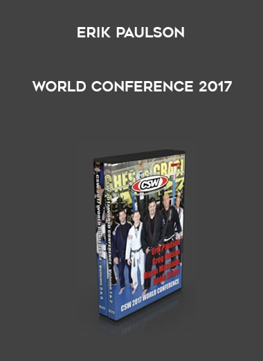 Erik Paulson World conference 2017 courses available download now.