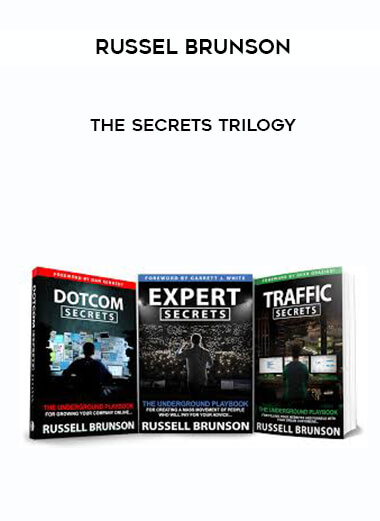 Russel Brunson - The Secrets Trilogy courses available download now.