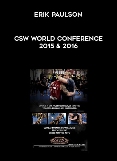Erik Paulson CSW World Conference 2015 & 2016 courses available download now.