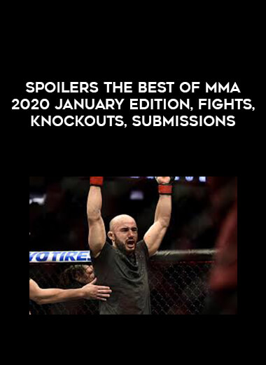 SPOILERS The Best of MMA 2020 January Edition