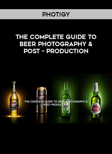 Photigy - The Complete Guide to Beer Photography & Post - Production courses available download now.