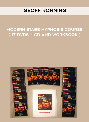 Geoff Ronning – Modern Stage Hypnosis Course ( 17 DVDs