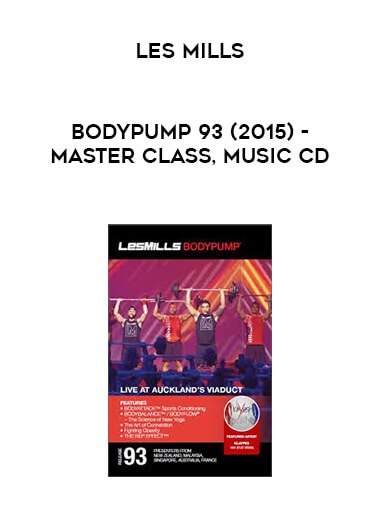 Les Mills - BodyPump 93 (2015) - Master Class