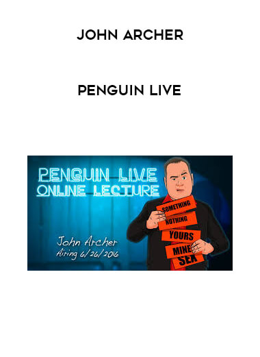 John Archer - Penguin Live courses available download now.