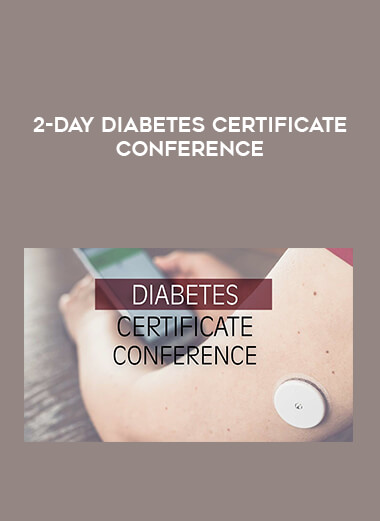 2-Day Diabetes Certificate Conference from https://roledu.com