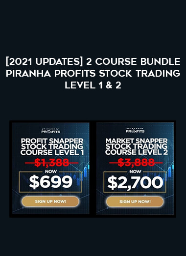 [2021 Updates] 2 Course Bundle Piranha Profits Stock Trading Level 1 & 2 from https://roledu.com