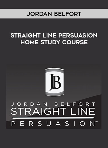 Jordan Belfort - Straight Line Persuasion Home Study Course from https://roledu.com