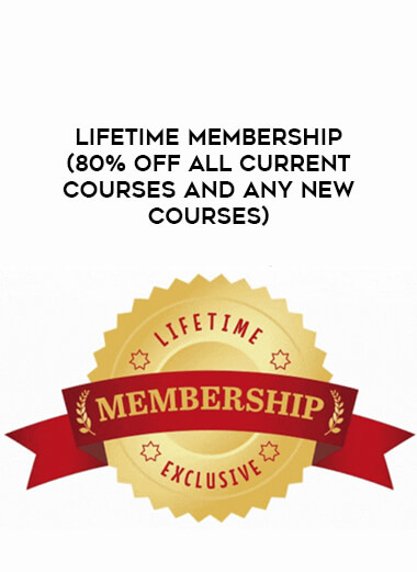 Lifetime Membership (80% off all current courses and any new courses) from https://ponedu.com